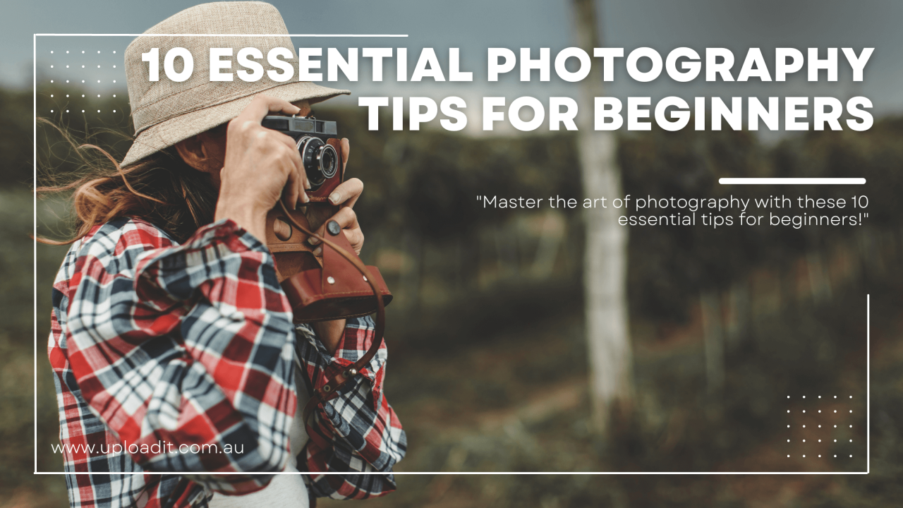 Beginner Photography Tips to Take Stunning Photos with Any Camera